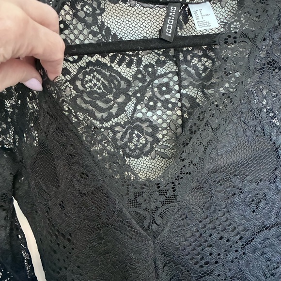 H&M Black Lace Dress - 8 - Picture 12 of 15